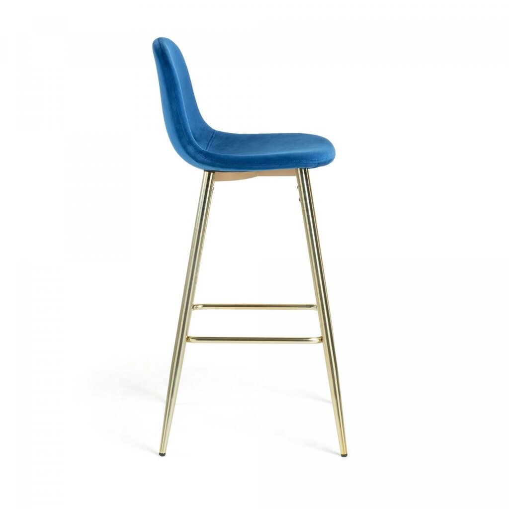 Барный стул Nilson темно-синий от компании M-Lion мебель - фото 1