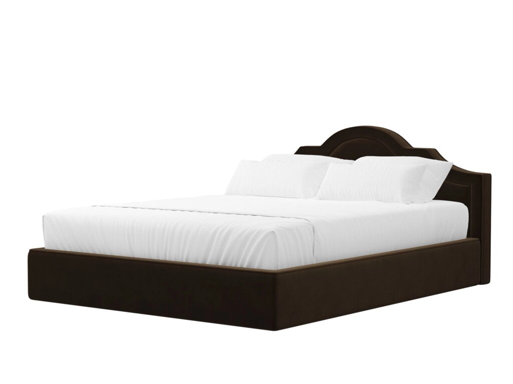 Интерьерная кровать Афина | Коричневый от компании M-Lion мебель - фото 1