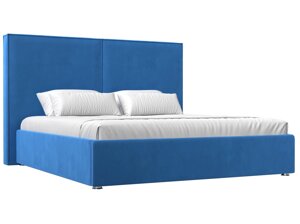 Интерьерная кровать Аура 160 | Голубой