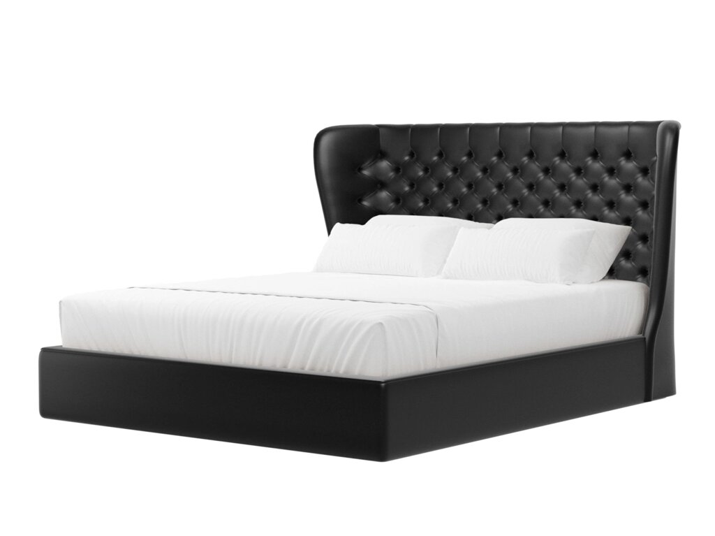Интерьерная кровать Далия | Черный от компании M-Lion мебель - фото 1