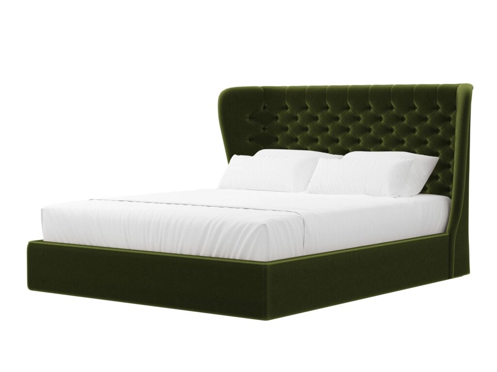 Интерьерная кровать Далия | Зеленый от компании M-Lion мебель - фото 1