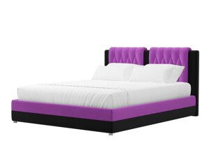 Интерьерная кровать Камилла 200, Фиолетовый | Черный