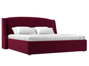 Интерьерная кровать Лотос 160 | Бордовый