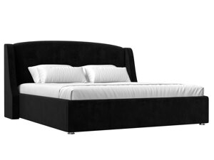 Интерьерная кровать Лотос 200, черный