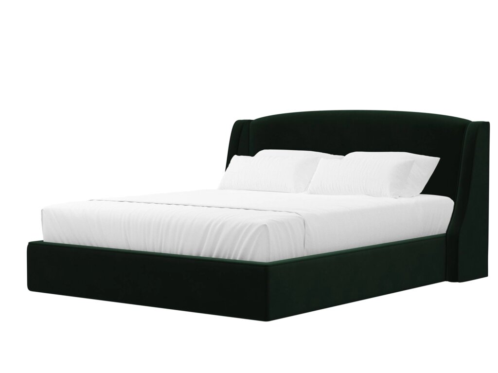 Интерьерная кровать Лотос | Зеленый от компании M-Lion мебель - фото 1