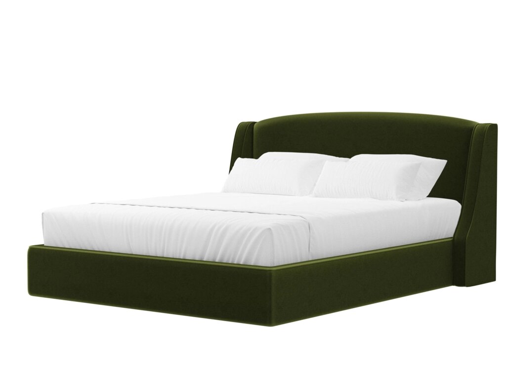 Интерьерная кровать Лотос | Зеленый от компании M-Lion мебель - фото 1