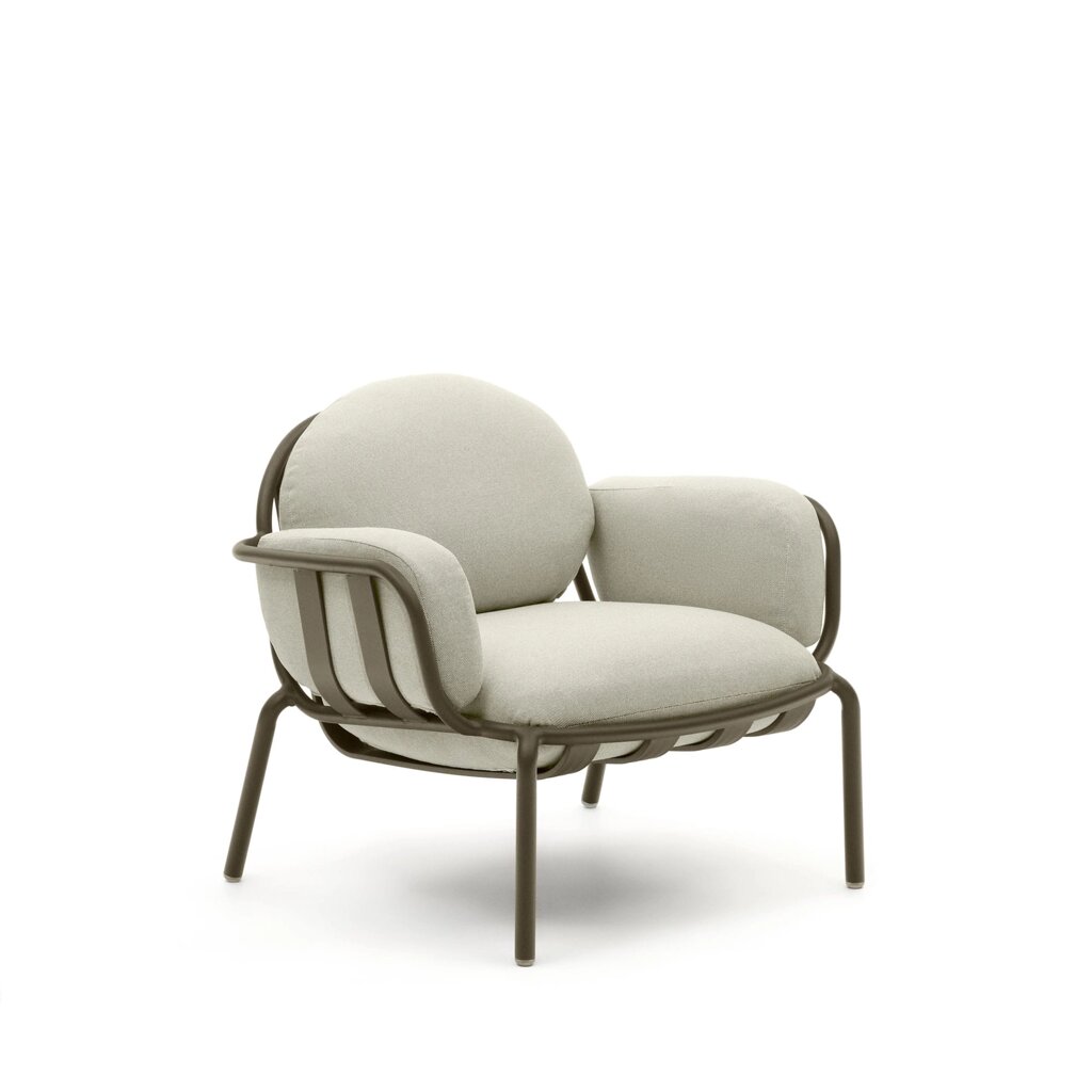 Joncols Алюминиевое кресло для улицы зеленого цвета от компании M-Lion мебель - фото 1