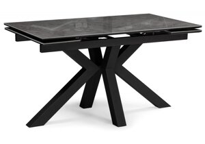 Керамический стол Бронхольм 140(200)х80х77 baolai - черный