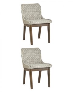 Комплект из двух стульев | NYMERIA | бежевый