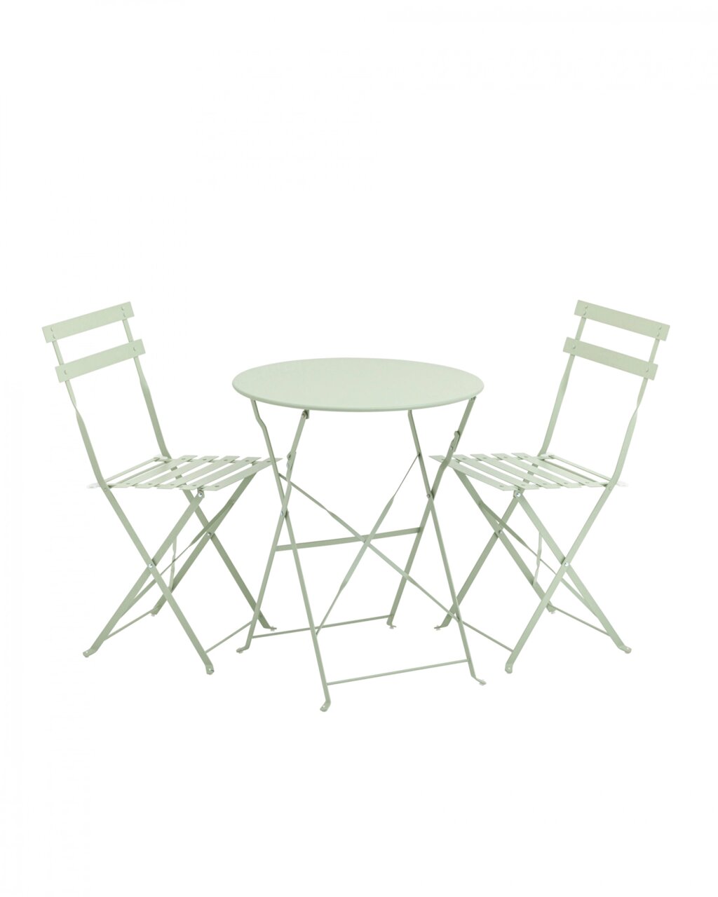 Комплект стола и двух стульев | Бистро | светло-зеленый от компании M-Lion мебель - фото 1