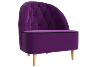 Кресло Амиса | Фиолетовый | Черный