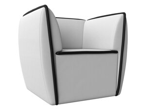 Кресло Бергамо | Белый | Черный