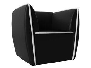 Кресло Бергамо | Черный | Белый