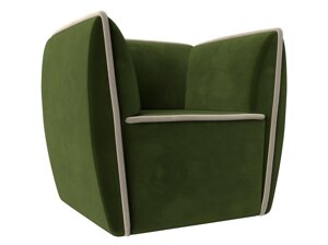 Кресло Бергамо | Зеленый | Бежевый