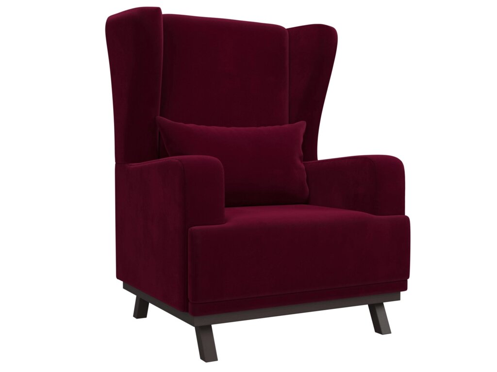 Кресло Джон | Бордовый от компании M-Lion мебель - фото 1