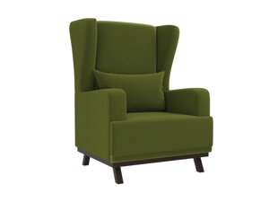 Кресло Джон, микровельвет, зеленый