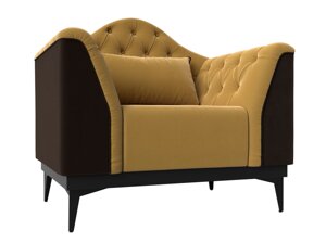 Кресло Флорида | Желтый | коричневый