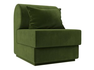Кресло Кипр, микровельвет, зеленый