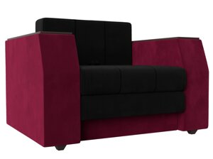 Кресло-кровать Атлантида | Черный | Бордовый
