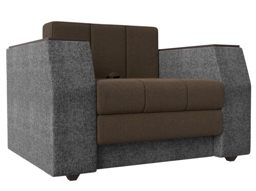 Кресло-кровать Атлантида | коричневый | Серый