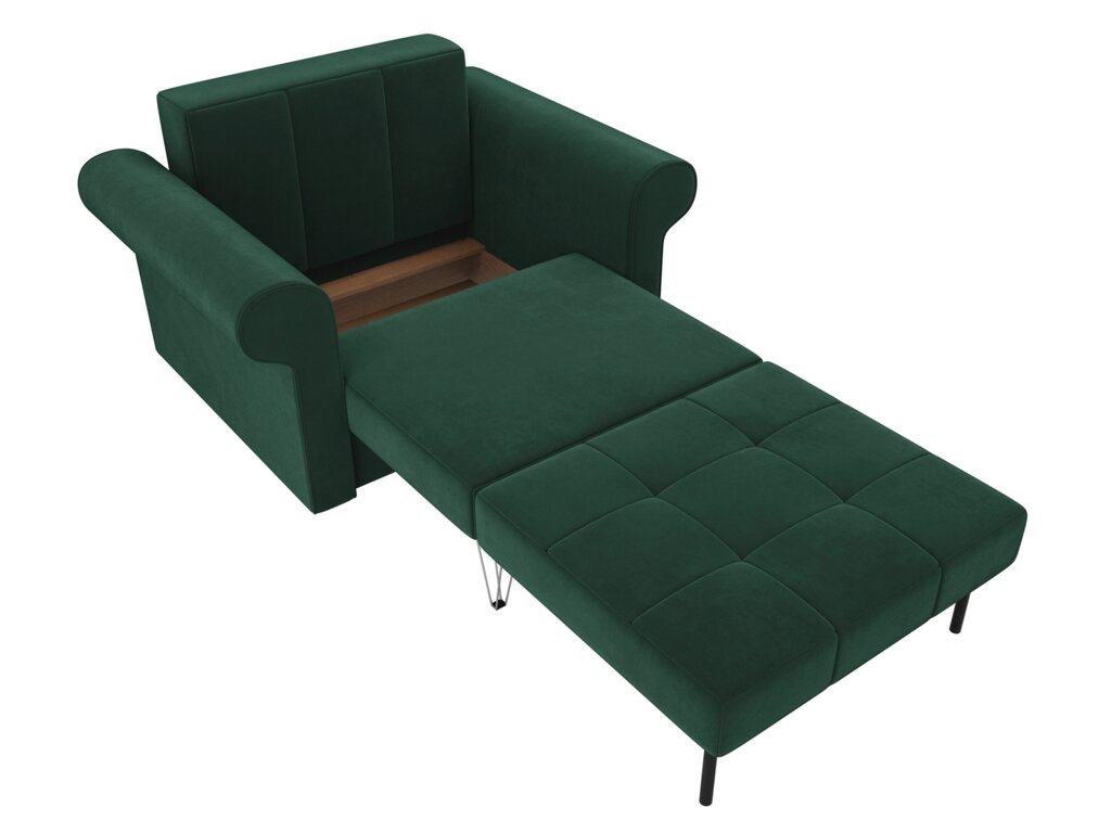 Кресло-кровать Берли | Зеленый от компании M-Lion мебель - фото 1
