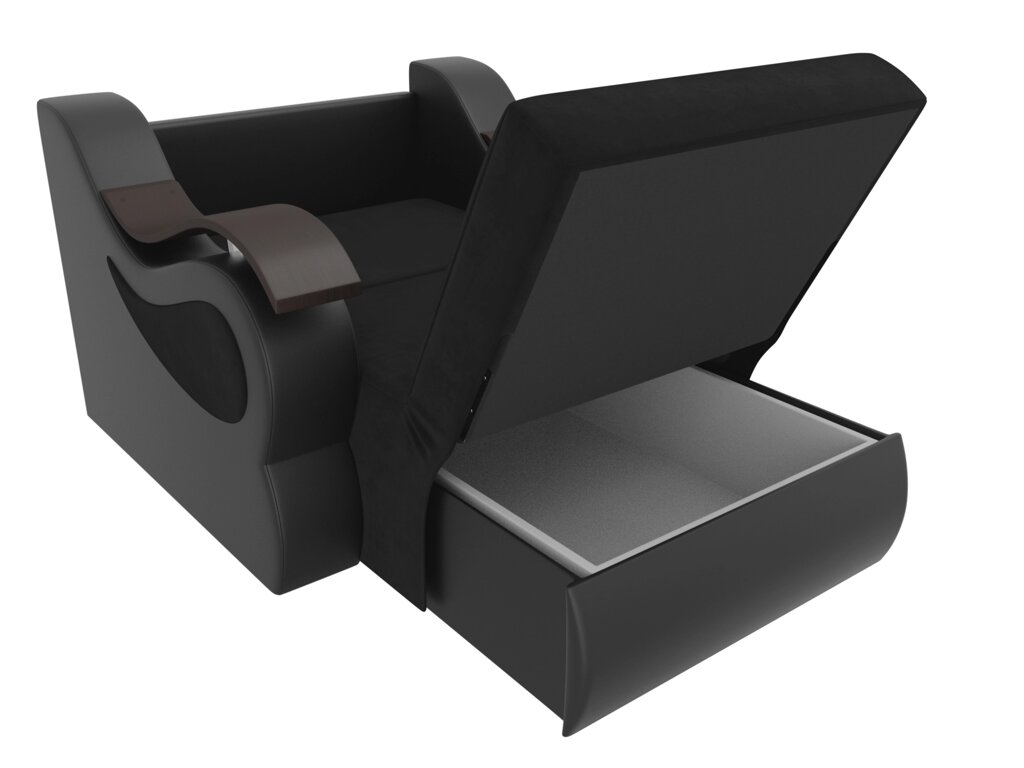Кресло-кровать Меркурий 60 | черный | черный от компании M-Lion мебель - фото 1