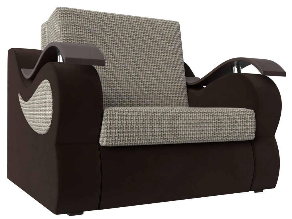 Кресло-кровать Меркурий 60 | Корфу 02 | коричневый от компании M-Lion мебель - фото 1