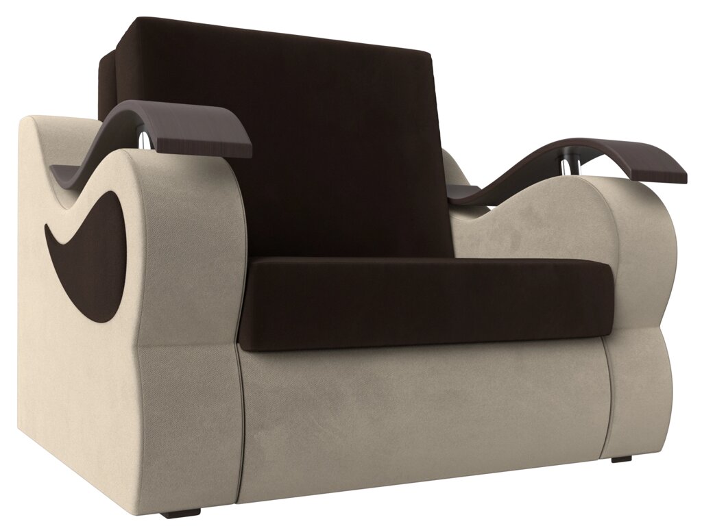 Кресло-кровать Меркурий 60 | Коричневый | Бежевый от компании M-Lion мебель - фото 1