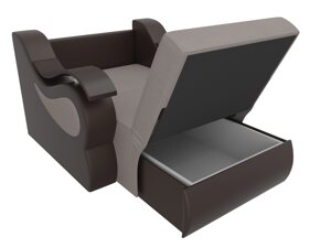 Кресло-кровать Меркурий 60, рогожка, бежевый, коричневый
