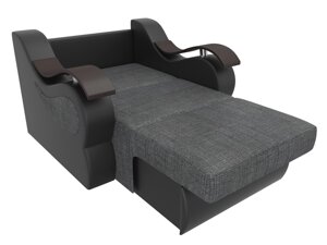 Кресло-кровать Меркурий 80, рогожка, серый, черный