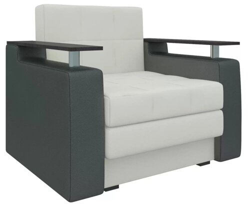 Кресло-кровать Мираж | Белый | Черный