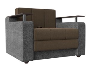 Кресло-кровать Мираж | Коричневый | Серый