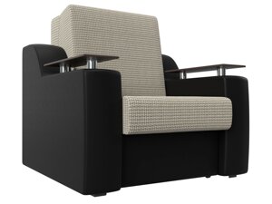 Кресло-кровать Сенатор 80, рогожка, корфу 02, черный