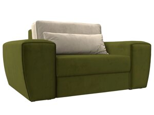 Кресло Лига-008 | Зеленый | Бежевый