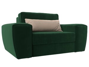 Кресло Лига-008 | Зеленый | Бежевый