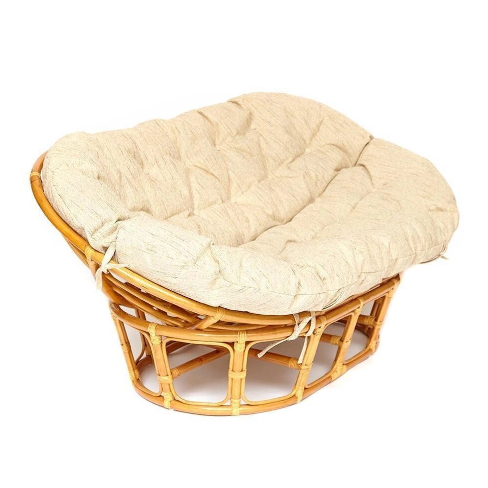 Кресло "MAMASAN" 23-02 W - без подушки - Мед от компании M-Lion мебель - фото 1