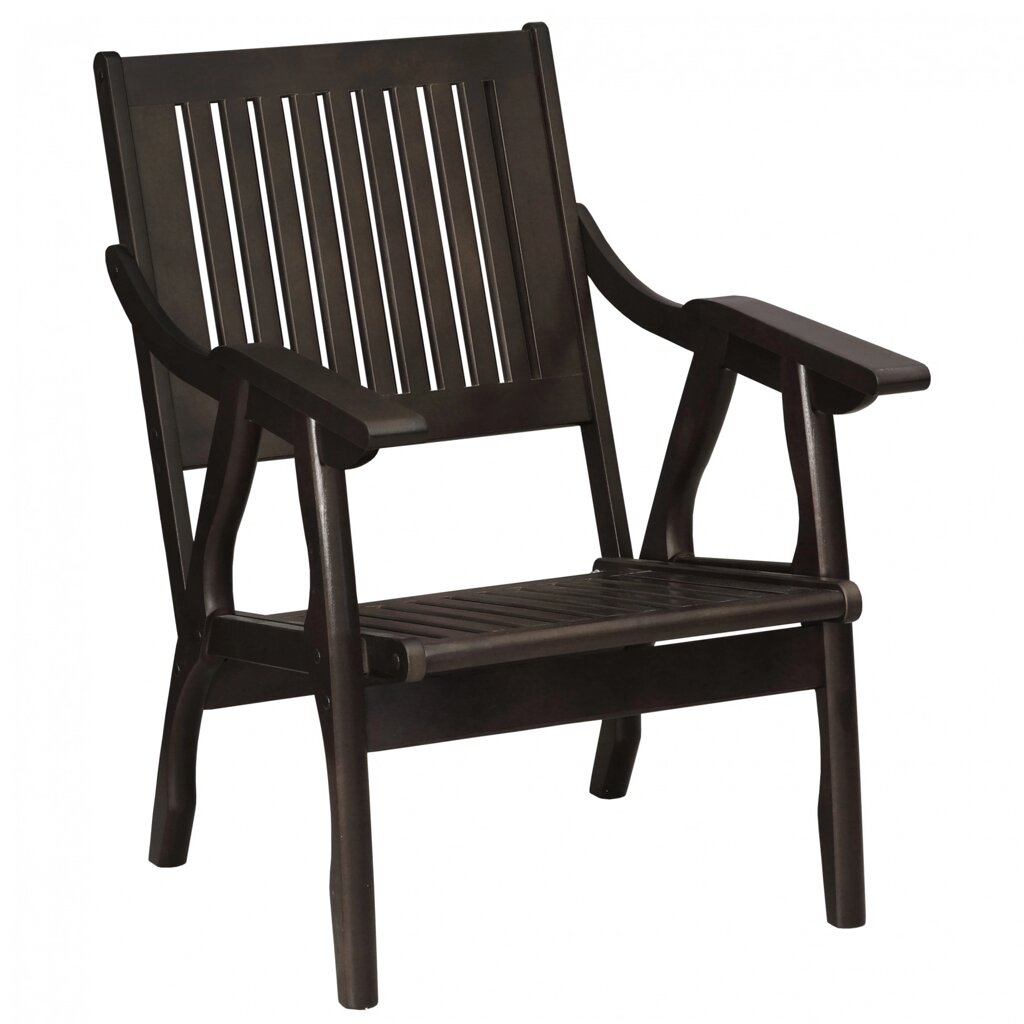 Кресло Массив решетка | каркас венге от компании M-Lion мебель - фото 1