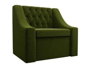 Кресло Мерлин, микровельвет, зеленый