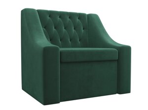 Кресло Мерлин, велюр, зеленый