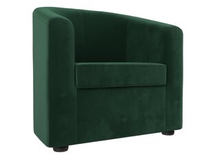 Кресло Норден, велюр, зеленый