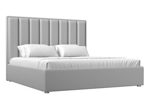 Кровать интерьерная Афродита 160, экокожа, белый