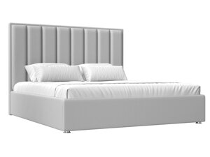 Кровать интерьерная Афродита 180, экокожа, белый