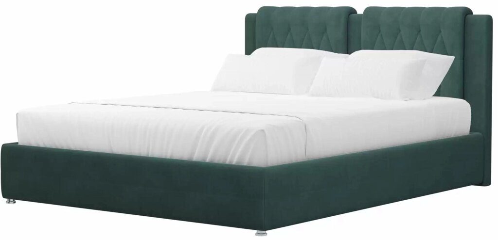 Кровать Камилла | бирюзовый от компании M-Lion мебель - фото 1