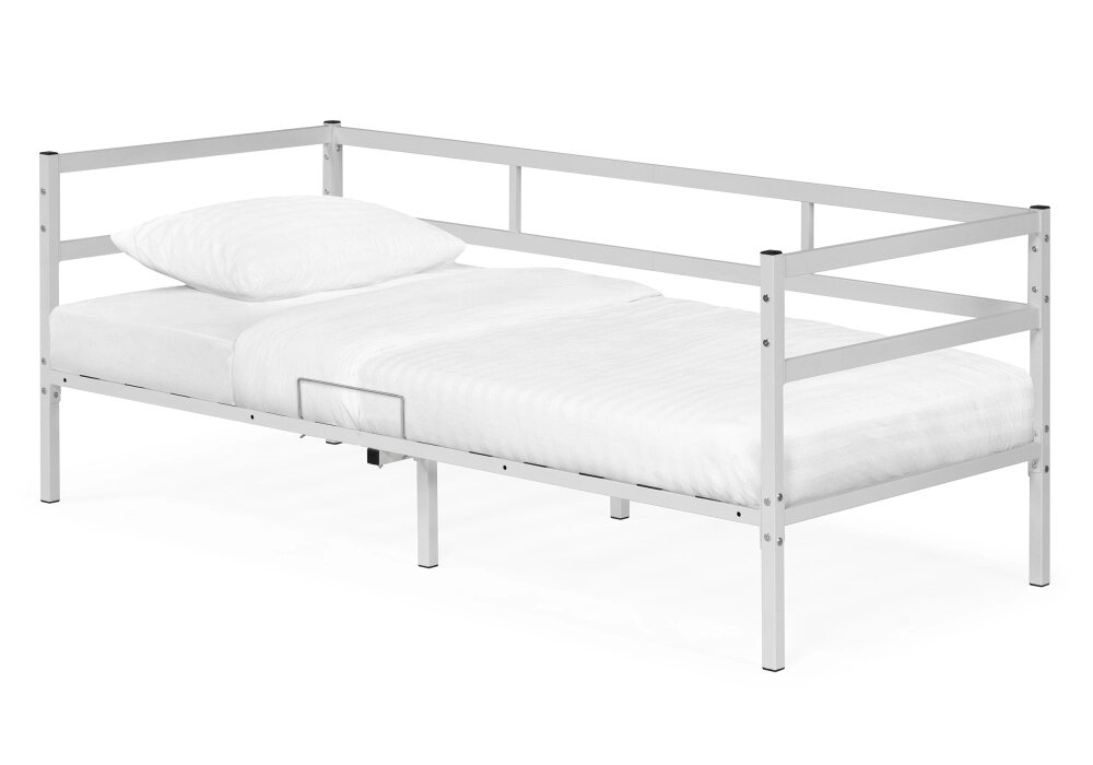 Кровать Лавли 90х190 белая от компании M-Lion мебель - фото 1