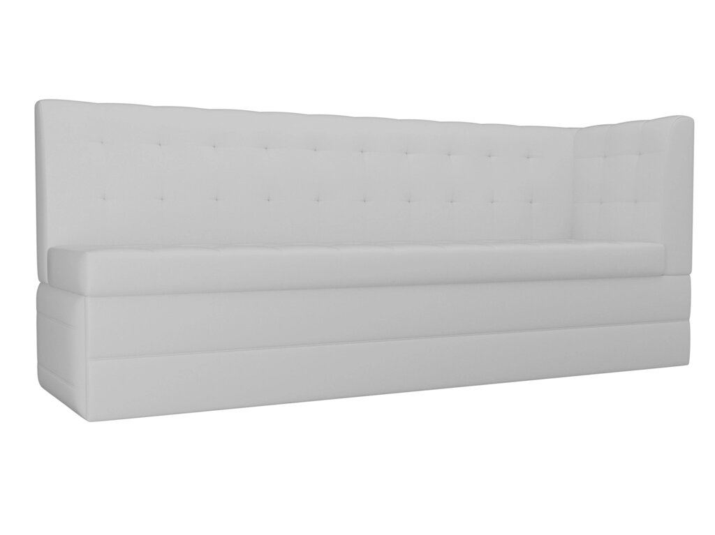 Кухонный диван Бриз с углом | Белый от компании M-Lion мебель - фото 1