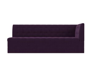 Кухонный диван Бриз с углом | Фиолетовый