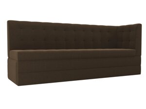Кухонный диван Бриз с углом | Коричневый