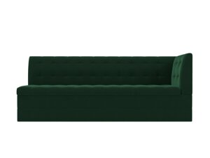 Кухонный диван Бриз с углом | Зеленый