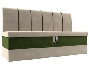 Кухонный диван Энигма | бежевый | зеленый