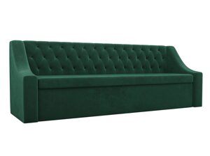 Кухонный прямой диван Мерлин | Зеленый